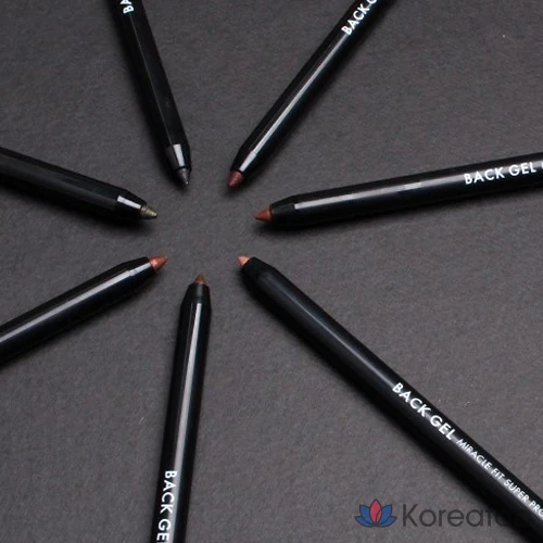Подводка для глаз Tony Moly Back Gel Miracle Fit Superproof Pencil Liner, оттенок 01 True Black, 0.5 г, 1 шт.