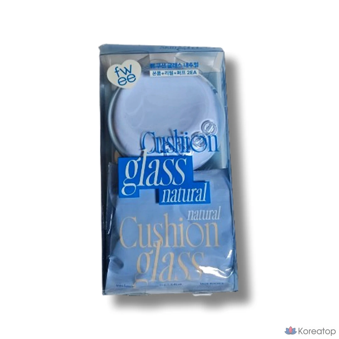 Кушон fwee Cushion Glass Natural, оттенок 0 Clear Glass (13), 13 г, 2 шт.