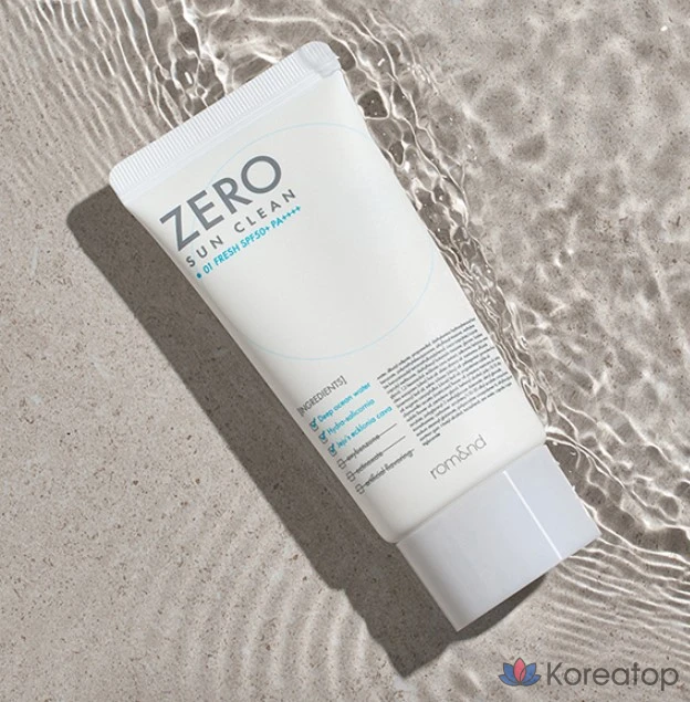 Солнцезащитный крем ROM&amp;ND Zero Sun Clean, оттенок 01 Fresh, 50 мл, 1 шт.