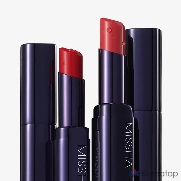 Губная помада Missha Dewy Rouge Lipstick, оттенок Slowing Coral, 1 шт.