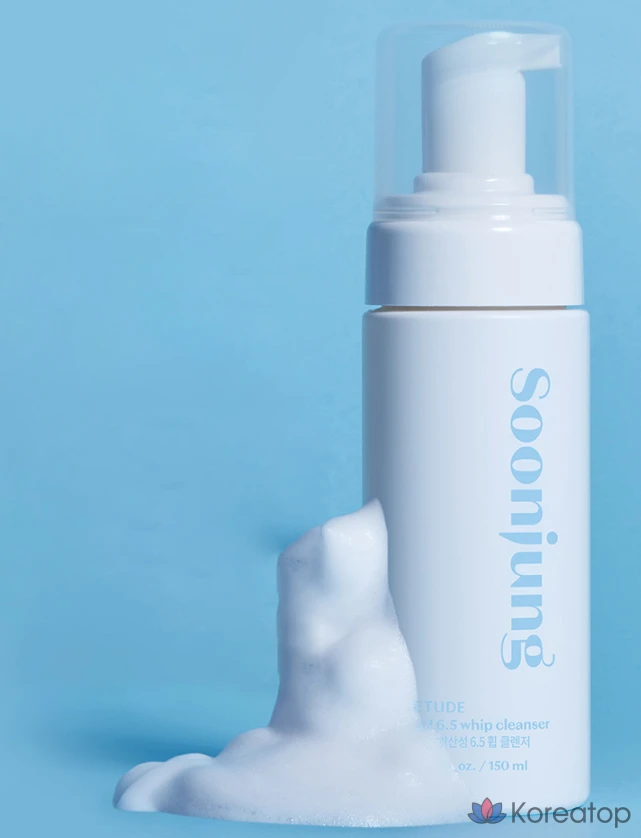 Пенка для умывания Etude House Soonjung pH 6.5 Whip Cleanser, 250 мл, 1 шт., фото 3