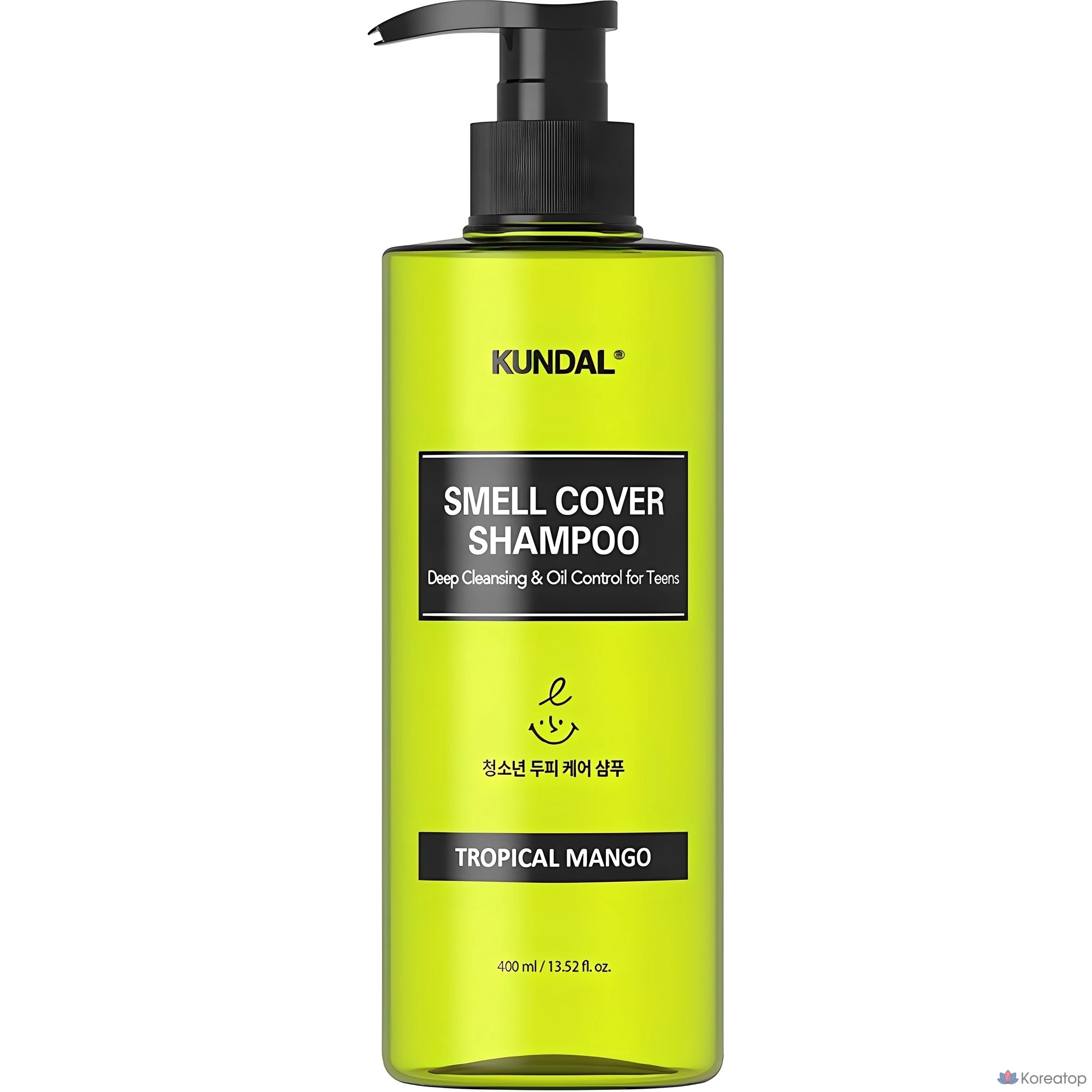 Шампунь Kundal All Day Smell Cover Teenage Shampoo Tropical Mango, 400 мл, 1 шт.