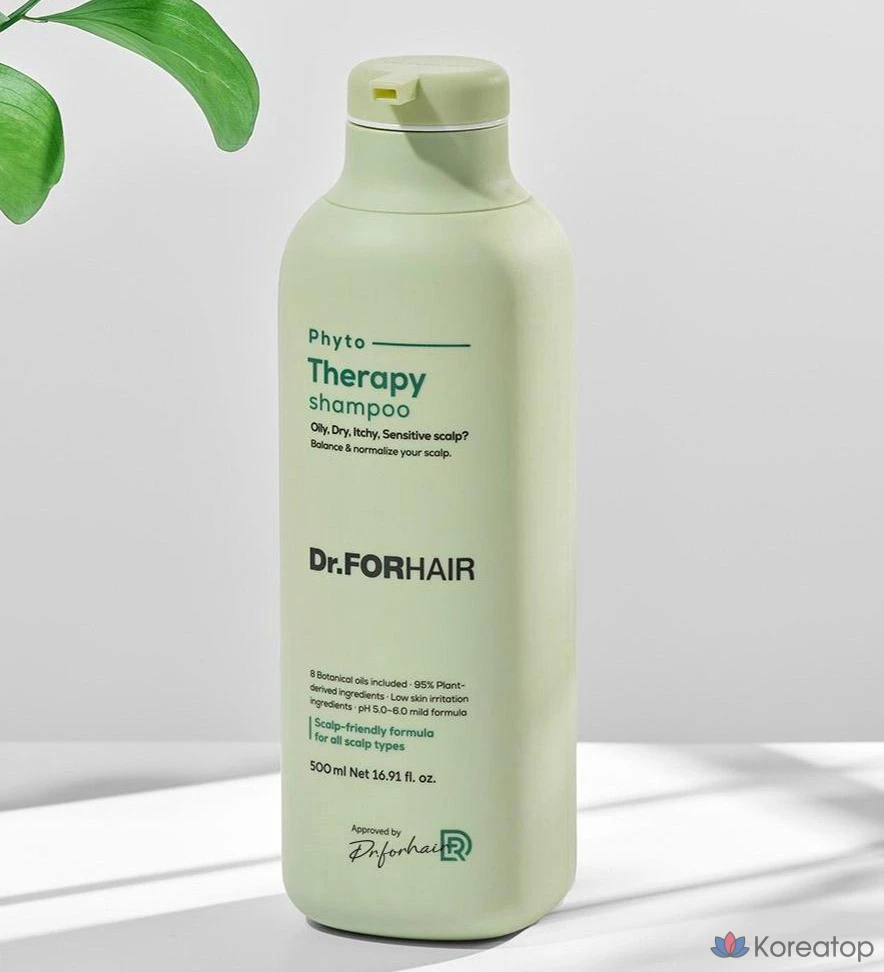 Шампунь Dr. Forhair Phytotherapy для чувствительной кожи головы, 500 мл, 1 шт., фото 3