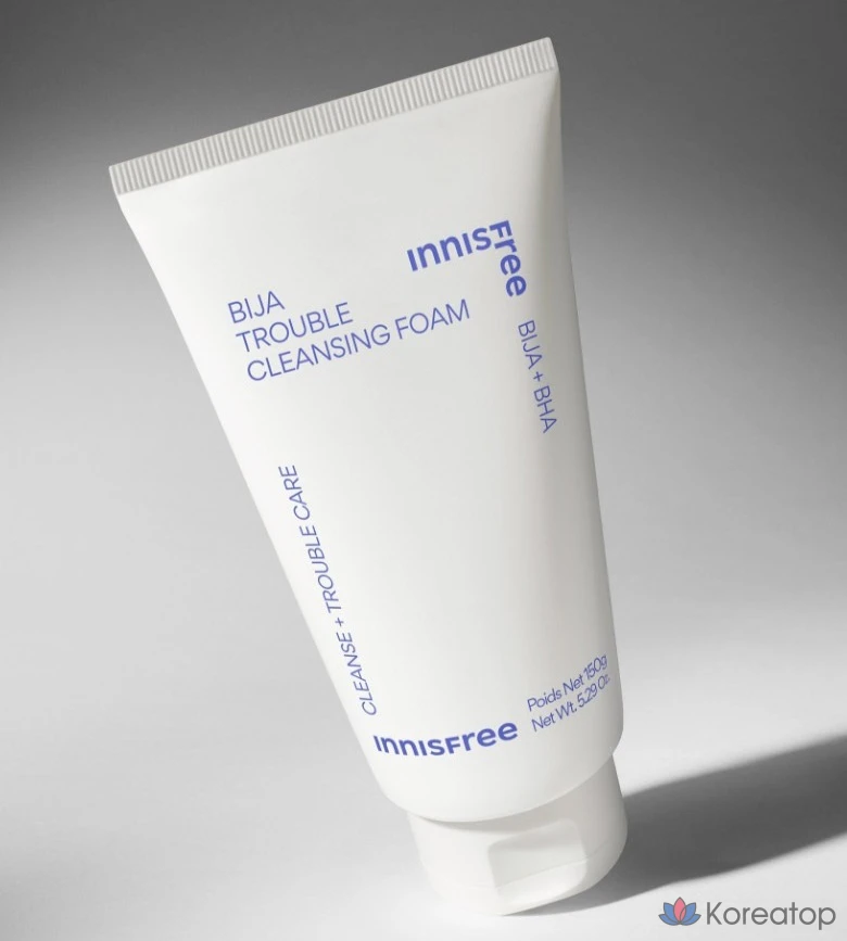 Очищающая пенка Innisfree New Bija BHA Trouble Cleansing Foam, 150 г, 1 шт.