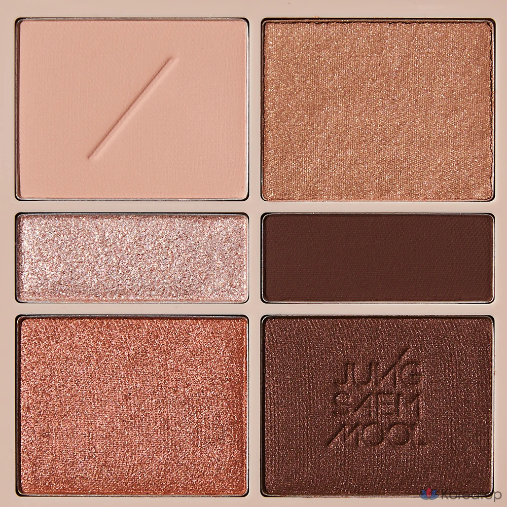 Палитра для век Jungsaemmool Artist Eye Palette, оттенок Glam Nude, 1 шт., фото 4