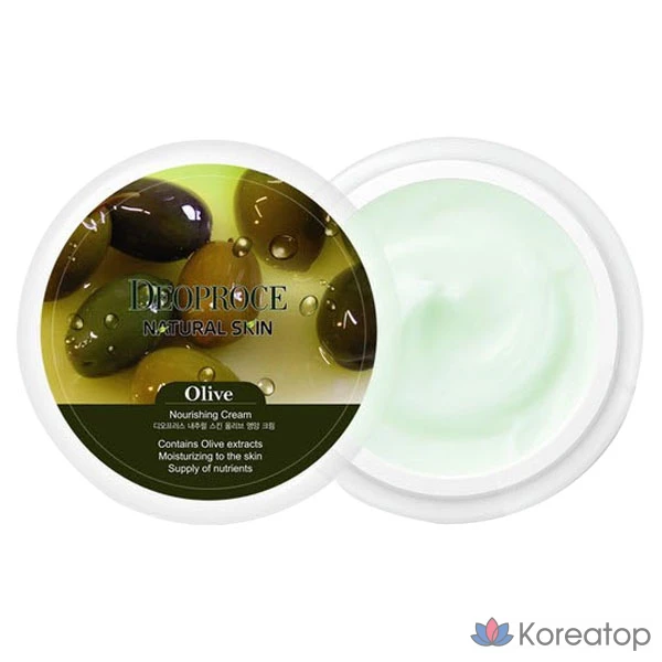 Крем Deoproce Naturalskin Olive Nutrition Cream, 100 г, 1 шт.