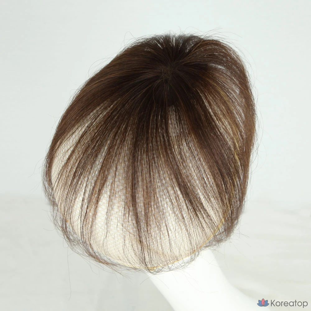 Парик для макушки Wonjin Fox Wig 3D Cover Top Piece, оттенок Natural Black, 1 шт.