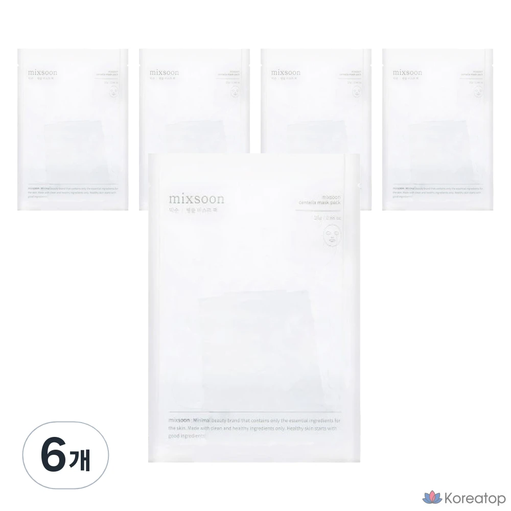 Тканевая маска для лица MIXSOON Centella Mask, 30 шт.