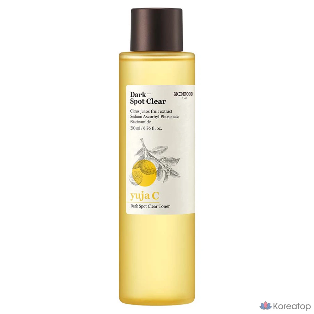 Тонер Skinfood Yuja Seed Blemish Clear Toner, 200 мл, 1 шт.