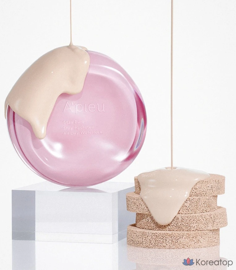Кушон A'Pieu Waterlock Comfort Veil Cushion, оттенок 19 Pure, 15 г, 1 шт.