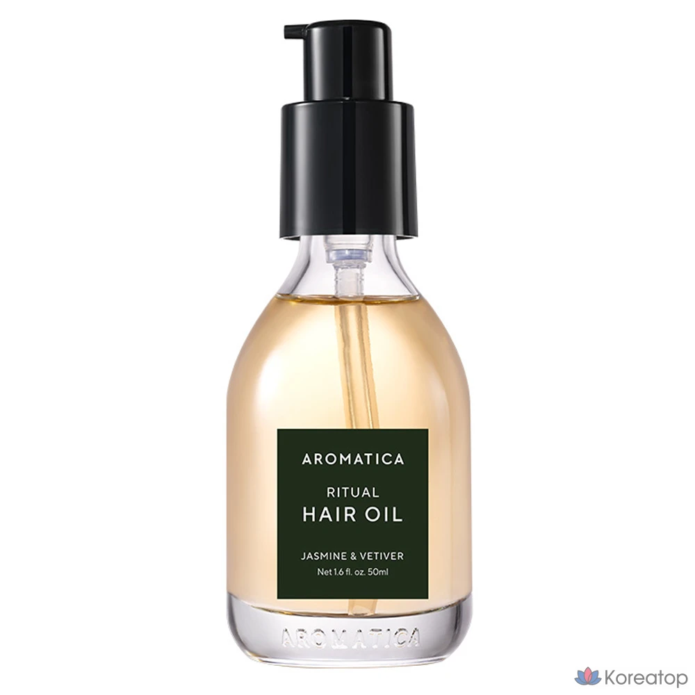 Масло для волос Aromatica Ritual Hair Oil Jasmine & Vetiver, 50 мл, 1 шт.