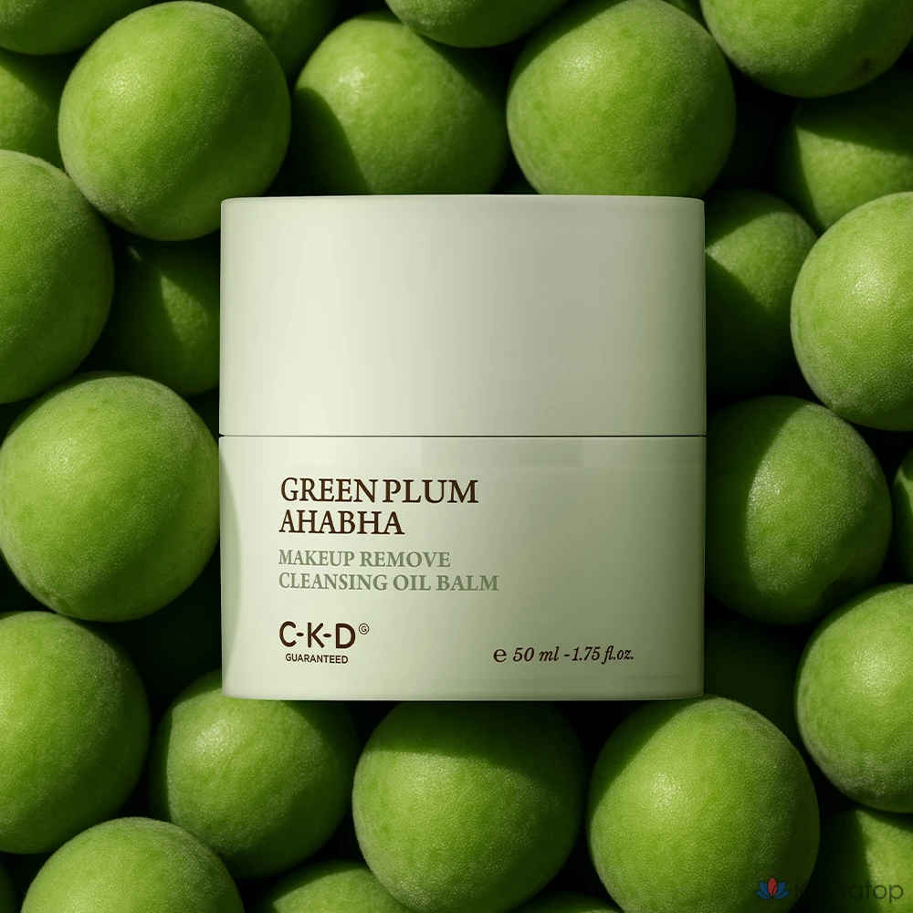 Очищающий бальзам-масло CKD Green Plum AHA BHA Makeup Zero Cleansing Oil Balm, 50 мл, 1 шт.