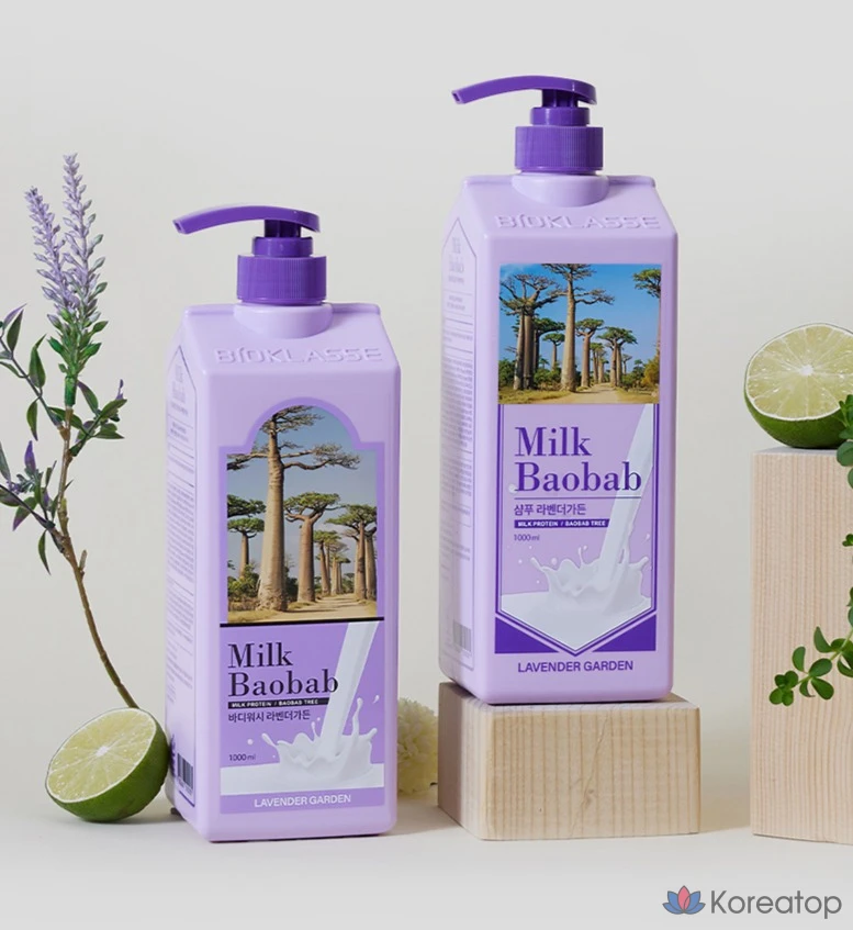 Гель для душа Milk Baobab Body Wash Lavender Garden, 1 л, 1 шт.