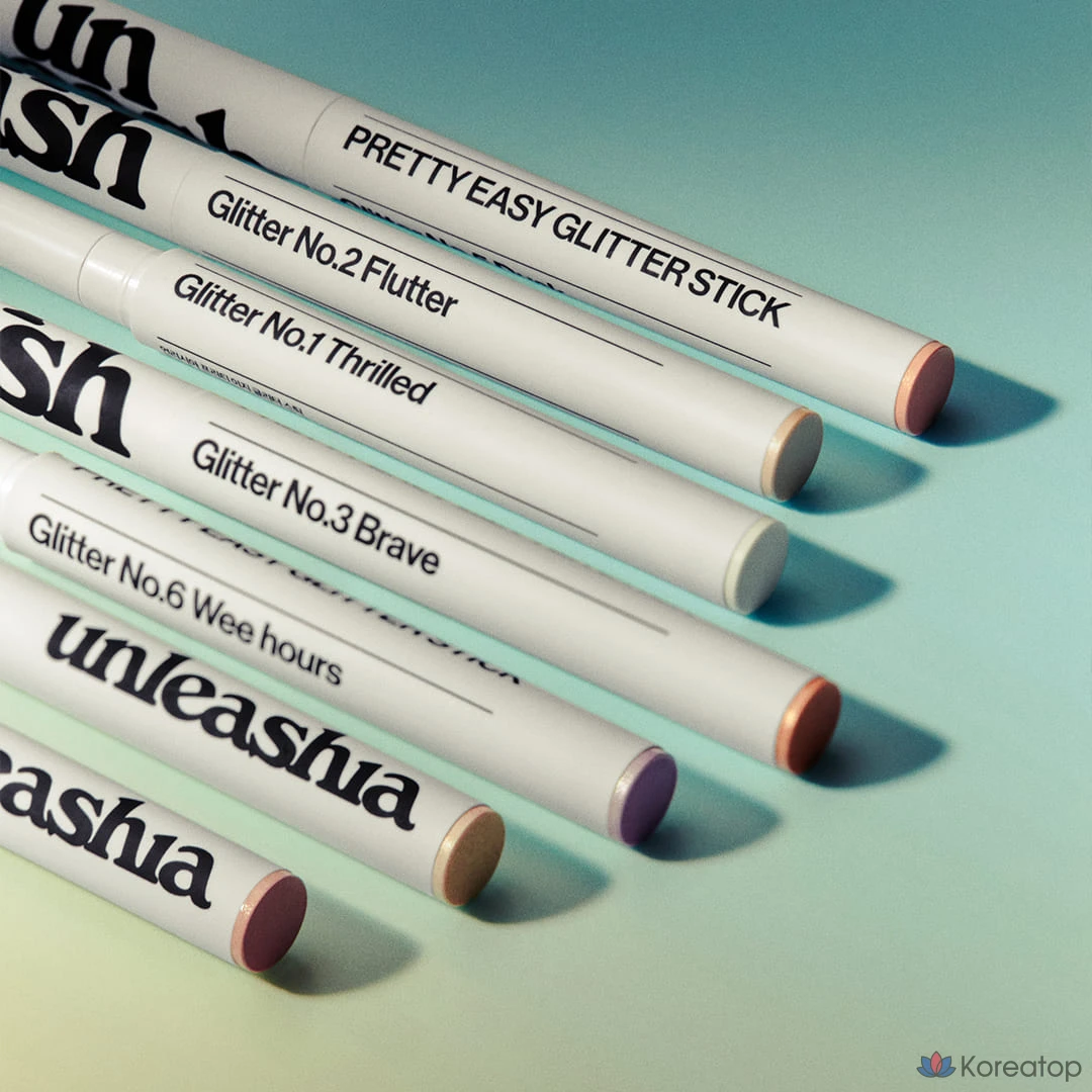 Стик для век Unleashia Pretty Easy Glitter Stick Eyeshadow, оттенок No. 3 Brave, 1 шт.