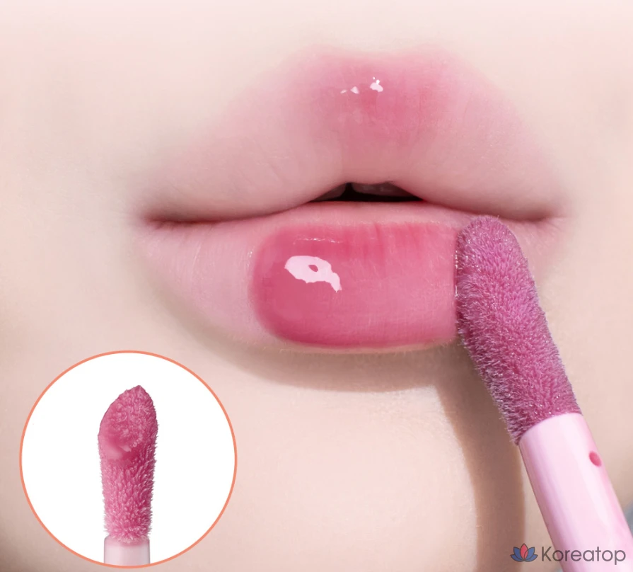 Липкий бальзам для губ Etude House Ginger Sugar Lip Serum, оттенок 01 Plum Jam, 13 г, 1 шт.