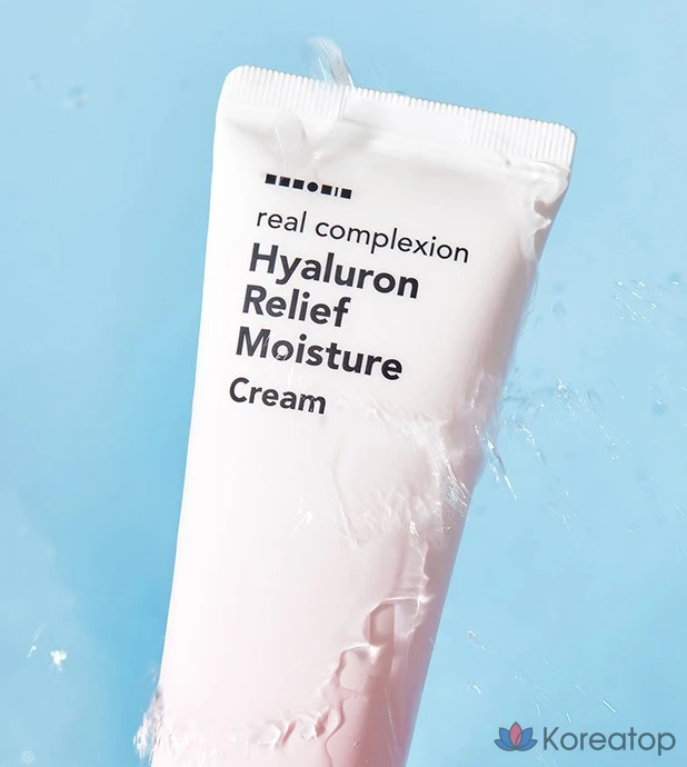 Крем для лица HANSKIN Real Complexion Hyaluron Relief Moisture Cream, 50 мл, 1 шт.