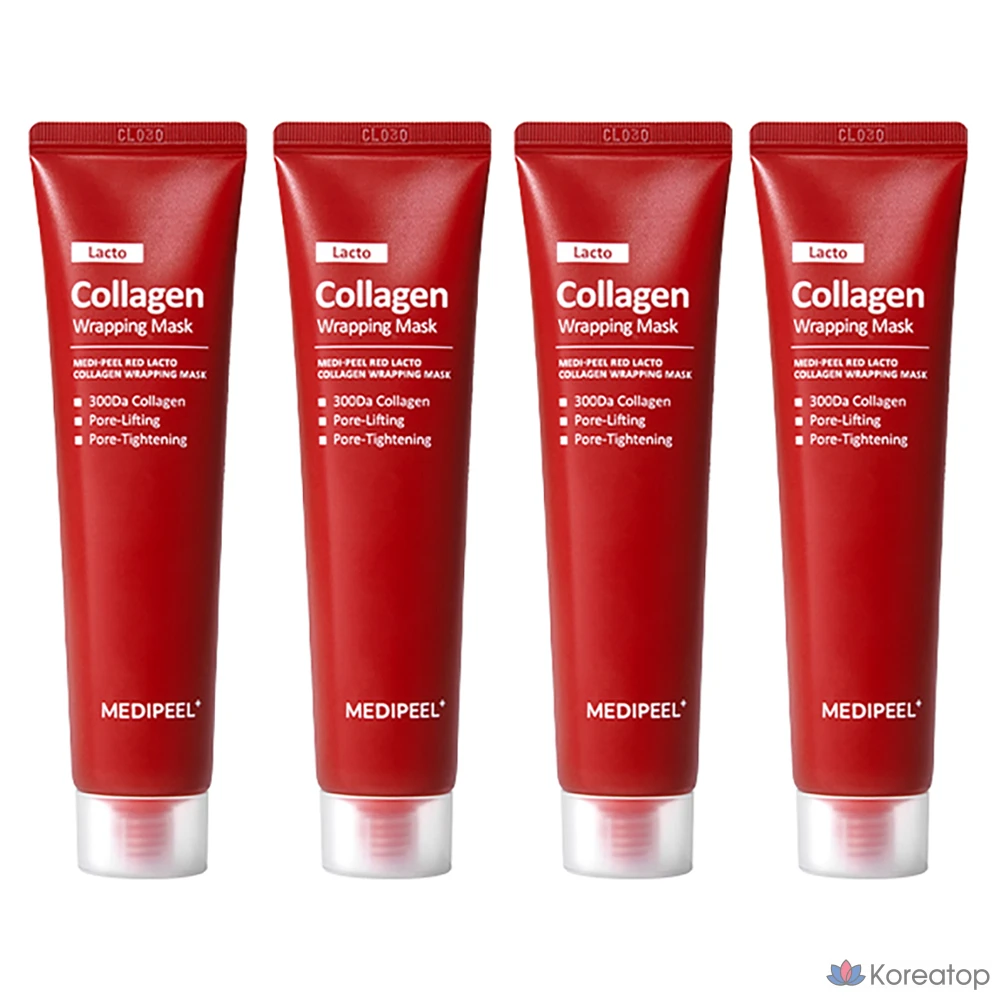 Маска для лица Medi-Peel Red Lacto Collagen Wrapping Mask, 70 мл, 4 шт.
