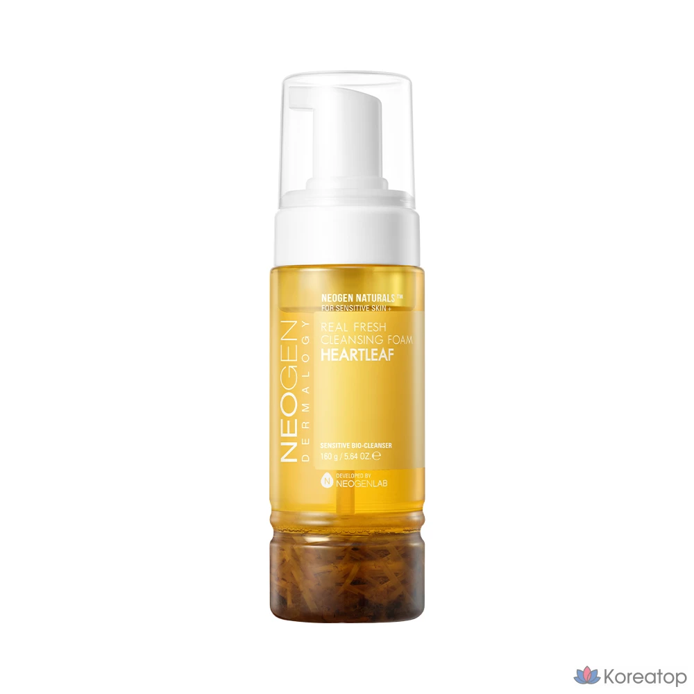 Очищающая пенка Neogen Real Fresh Green Tea Cleansing Foam, 160 г, 1 шт.