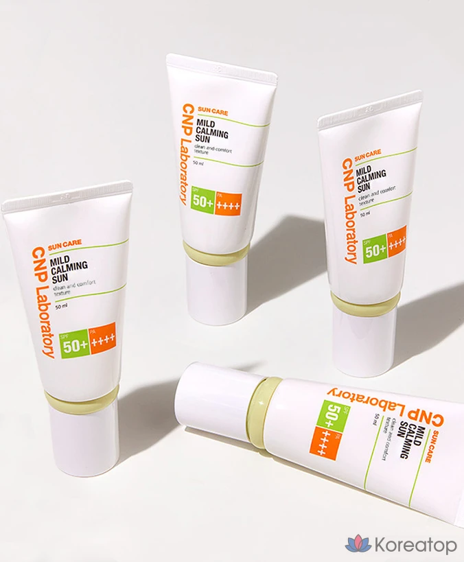 Солнцезащитный крем CNP Laboratory Mild Calming Sun Cream SPF50+ PA++++, 50 мл, 1 шт.