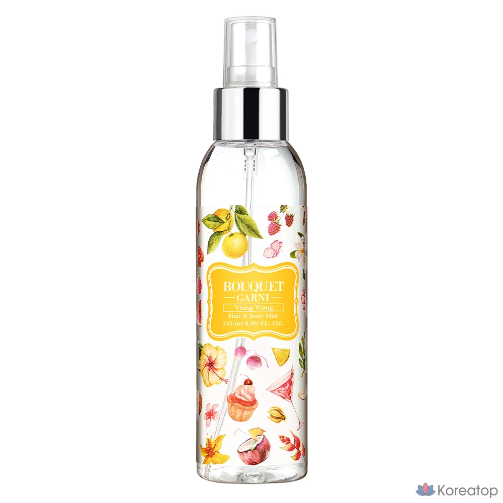 Туалетная вода Bouquet garni Fragranced Hair &amp; Body Mist Ylang Ylang, 145 мл, 1 шт.