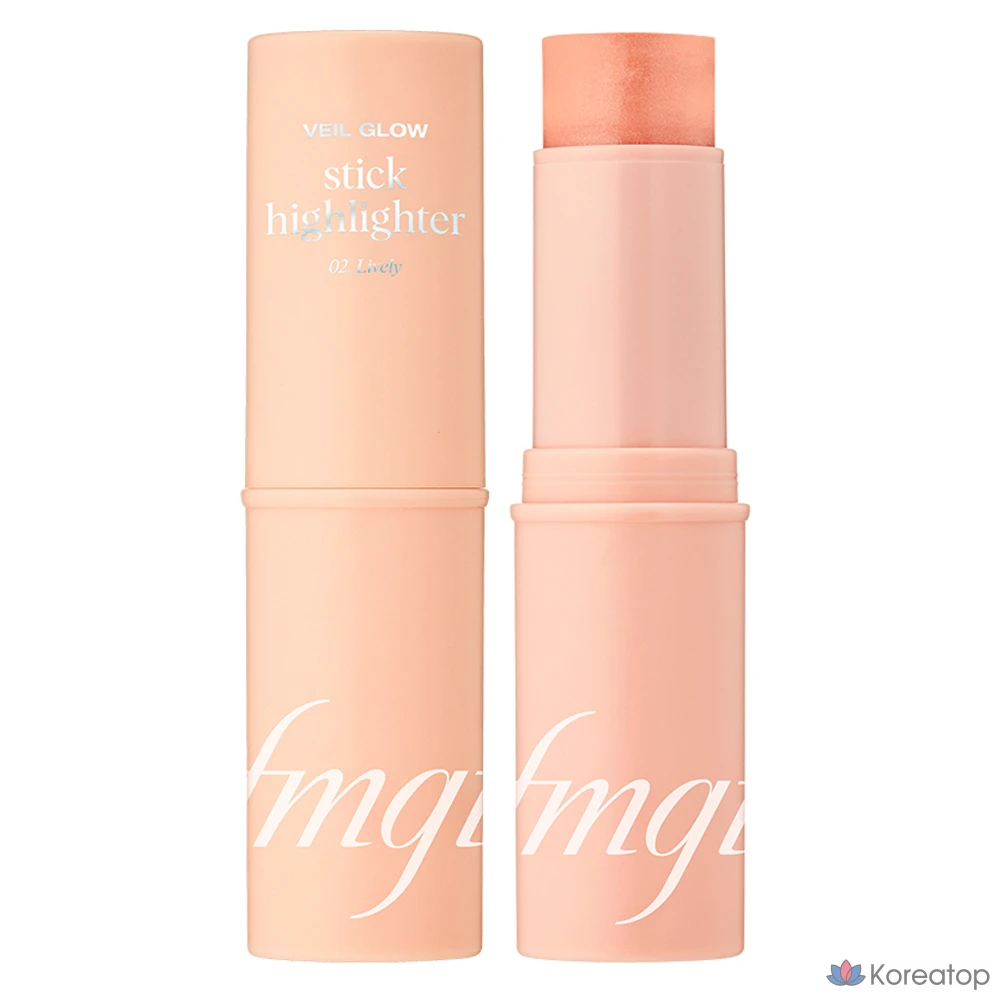 Хайлайтер-стик FMGT The Face Shop Veil Glow Stick Highlighter, оттенок 02 Lively, 10 г, 1 шт.
