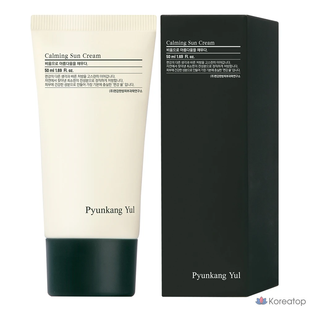 Солнцезащитный крем Pyunkang Yul Calming Sun Cream SPF50+ PA++++, 50 мл, 1 шт.