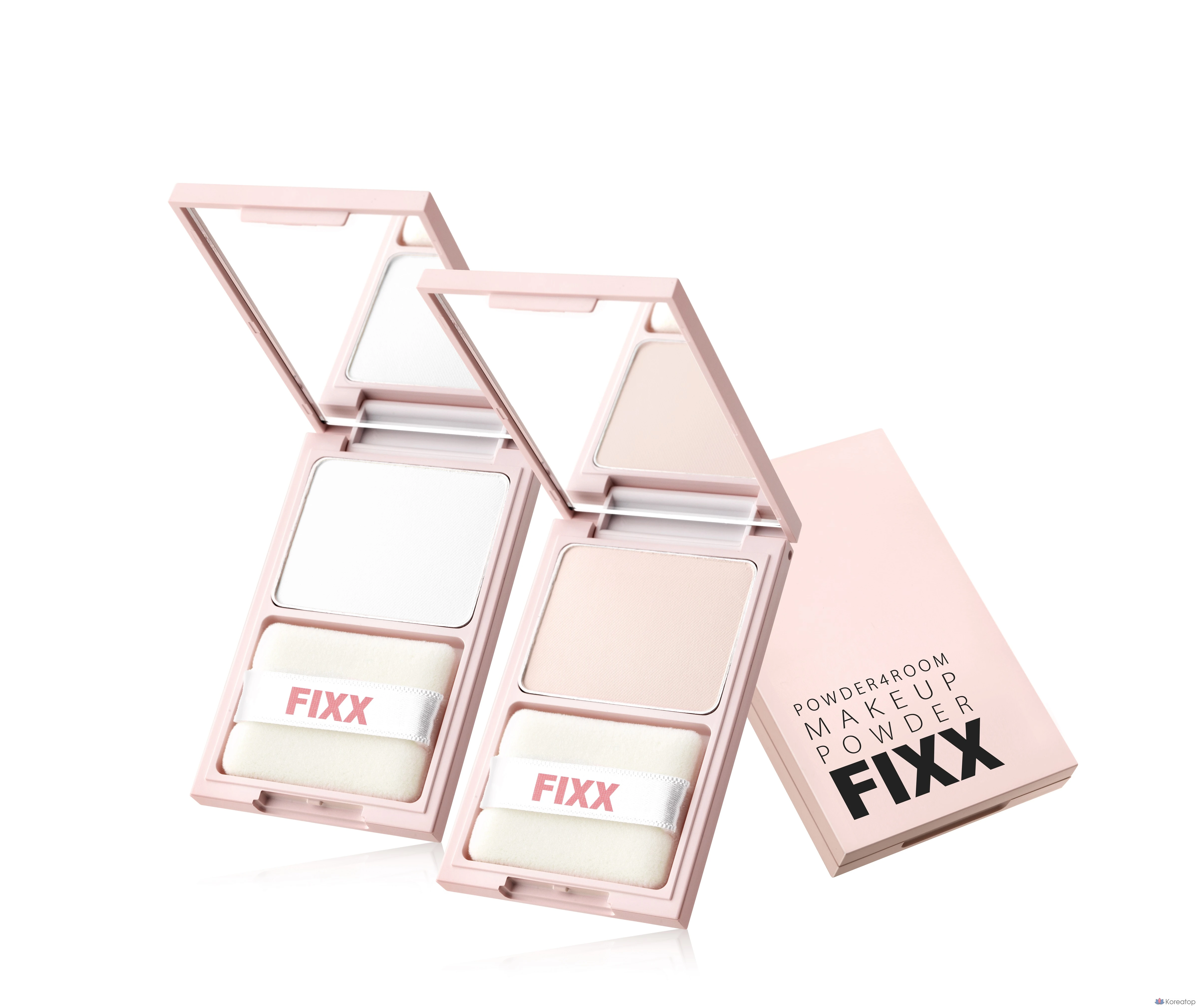Пудра для фиксации макияжа So Natural Makeup Holding Powder Fixer, оттенок Bright Pink, 6 г, 1 шт., фото 5