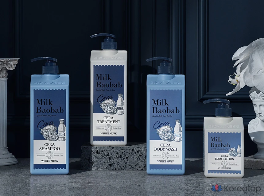 Кондиционер для волос Milk Baobab Cera Treatment White Musk, 1.2 л, 1 шт.