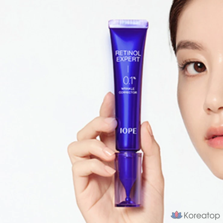 Набор для ухода IOPE Retinol Expert 0.1% Wrinkle Corrector Essence 4-piece Set + Super Vital Sample 5-piece Set, 1 шт.