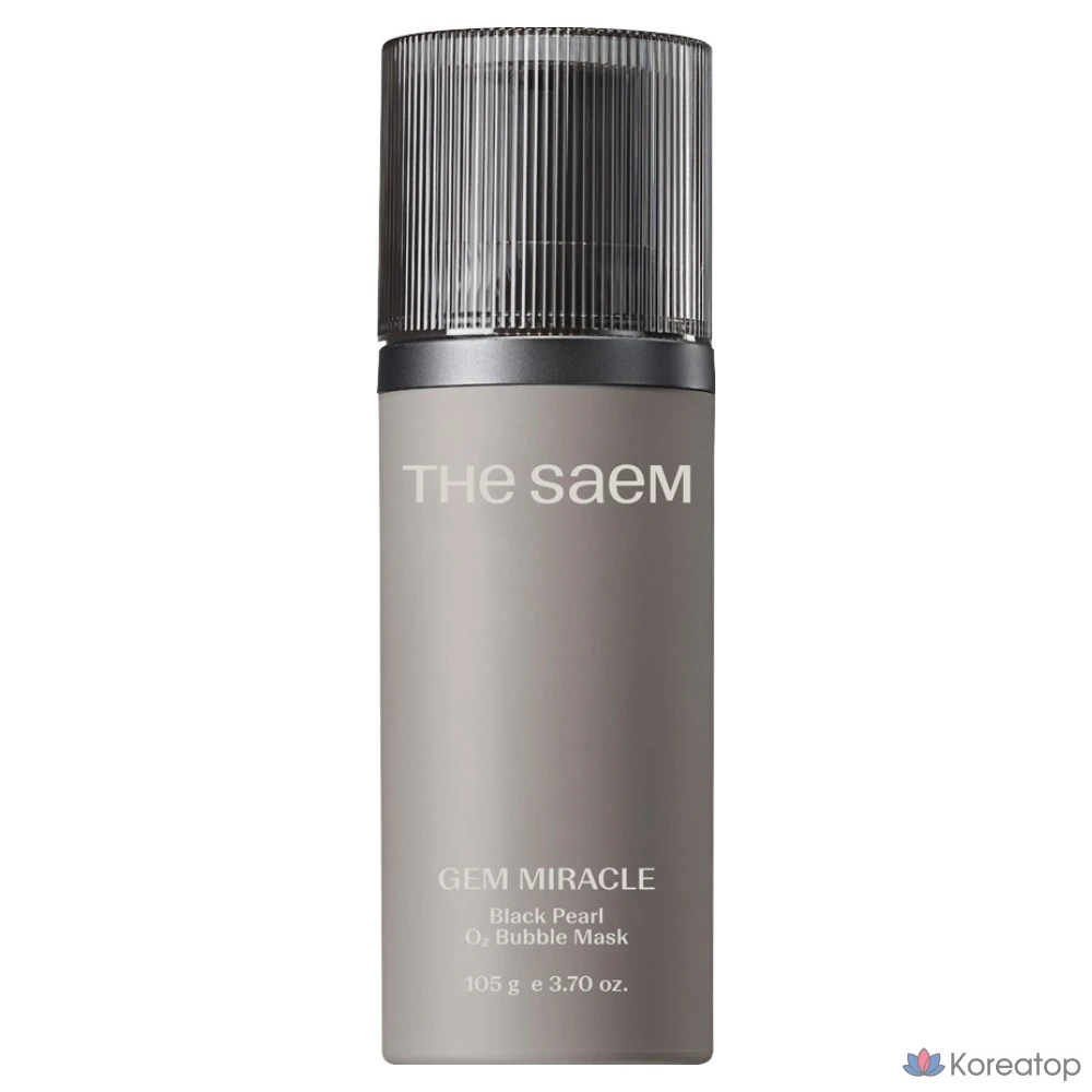 Пилинг-маска The Saem Gem Miracle Black Pearl O2 Bubble Mask, 1 шт.