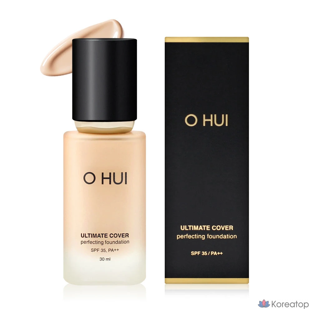 Тональный крем Ohui Ultimate Cover Perfecting Foundation, оттенок Y01 Milk Beige, 30 мл, 1 шт.