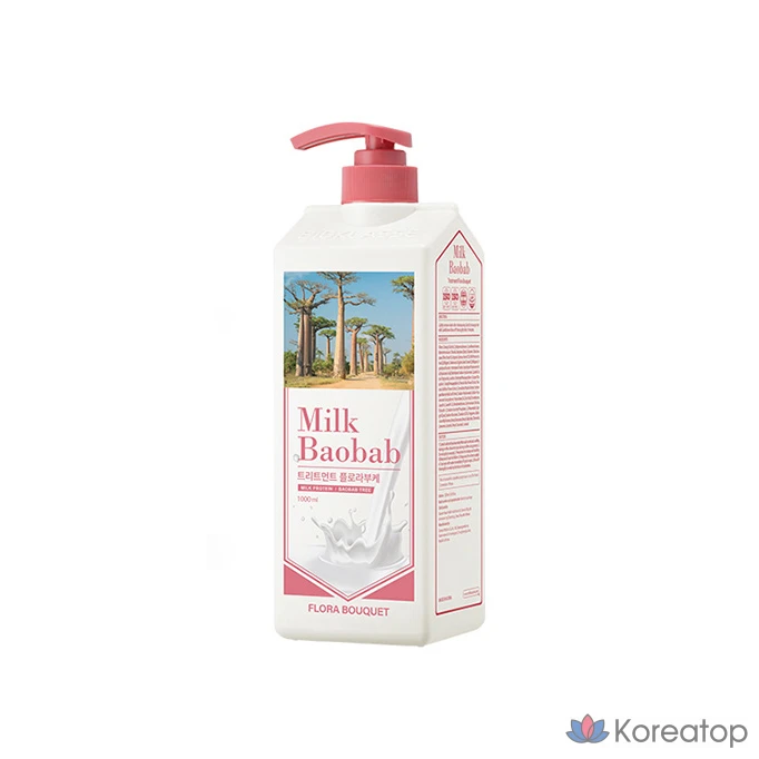 Набор для ухода Milk Baobab Flora Bouquet Hair 2-piece Set, 1 шт.