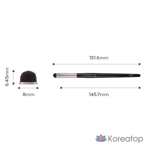 Подводка-карандаш для глаз Missha Art Tool Eyeliner Brush 401, 1 шт.