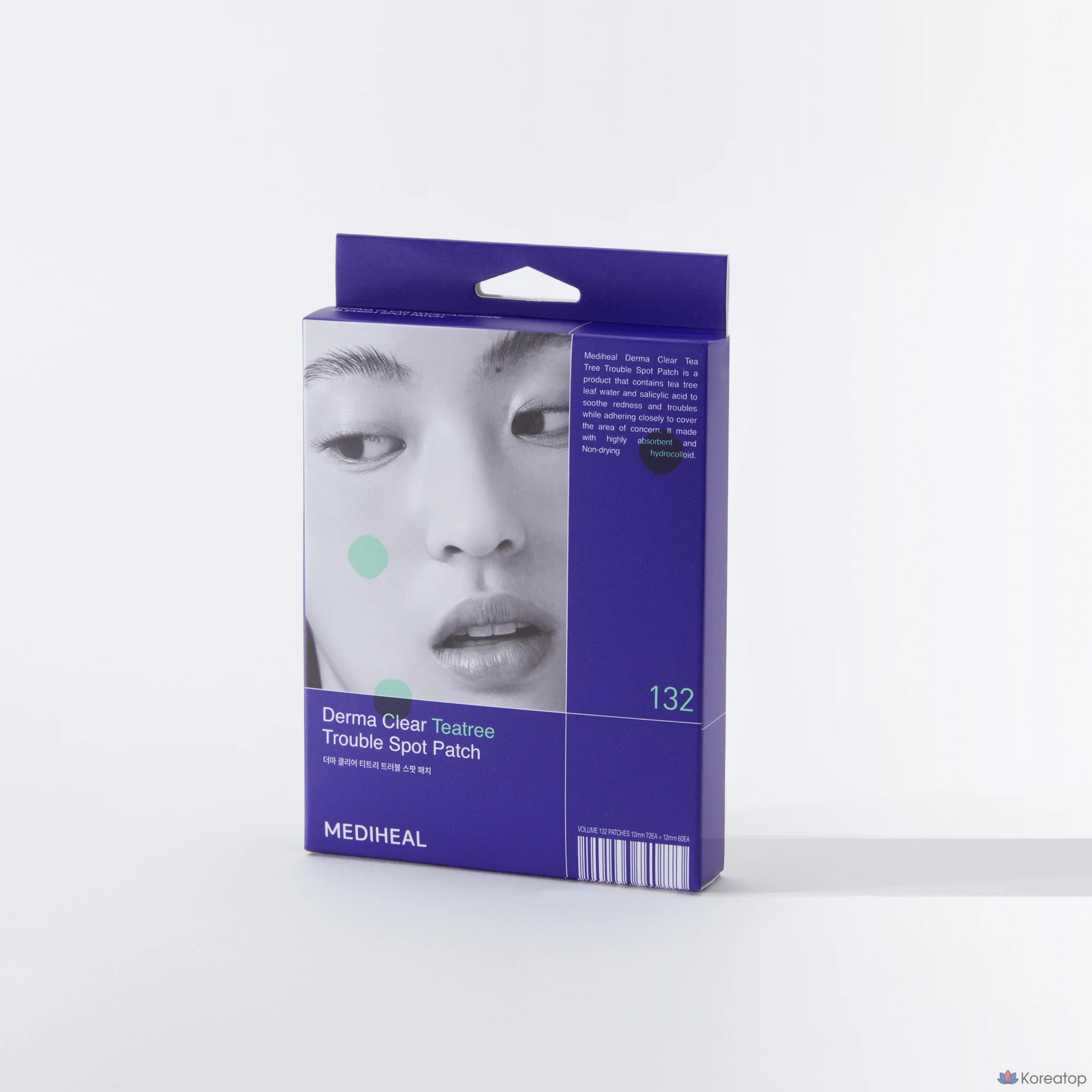 Патчи для проблемной кожи MEDIHEAL Derma Clear Tea Tree Trouble Spot Patch, 132 шт., фото 3