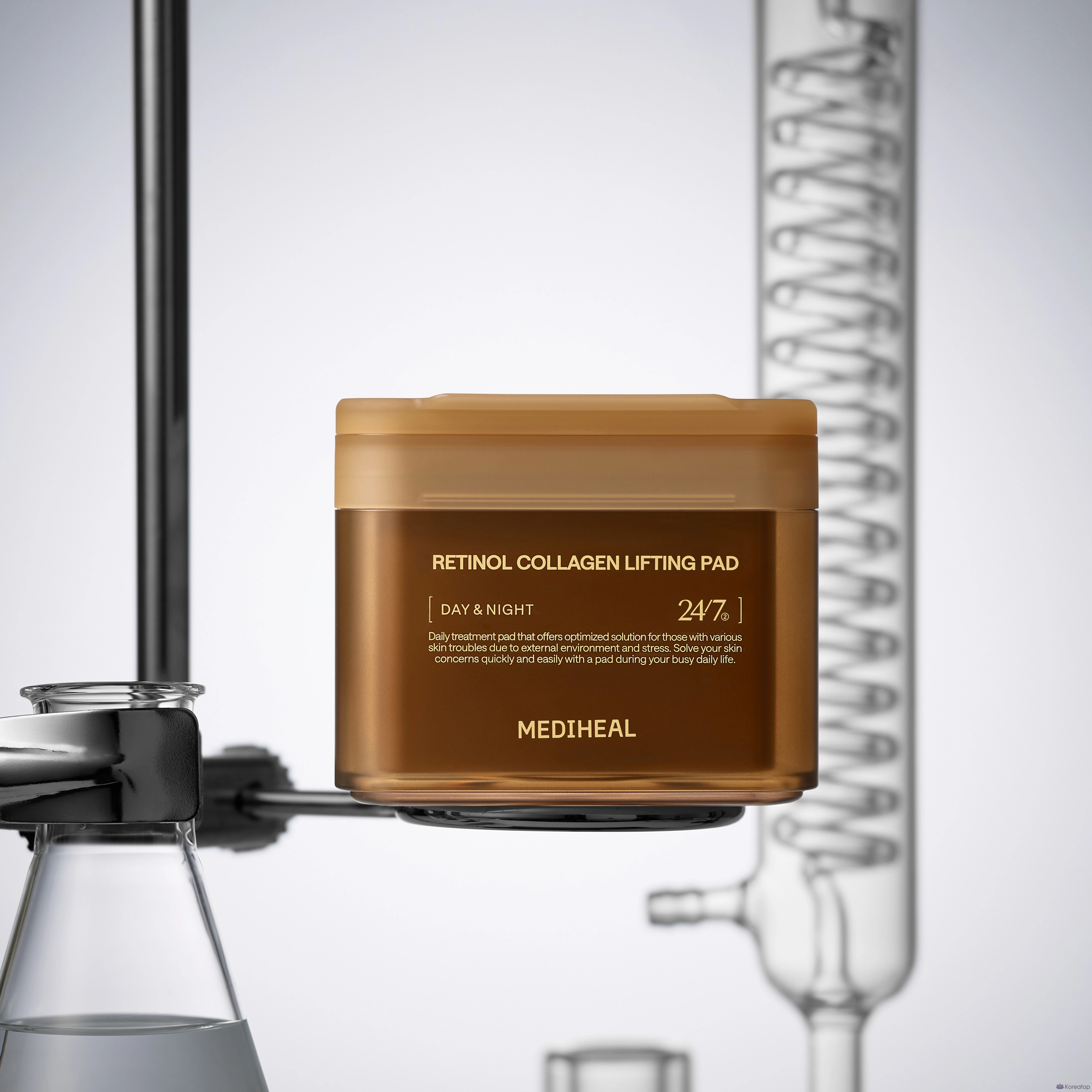 Пэды для лица MEDIHEAL Retinol Collagen Elasticity Pad, 180 мл, 100 шт.