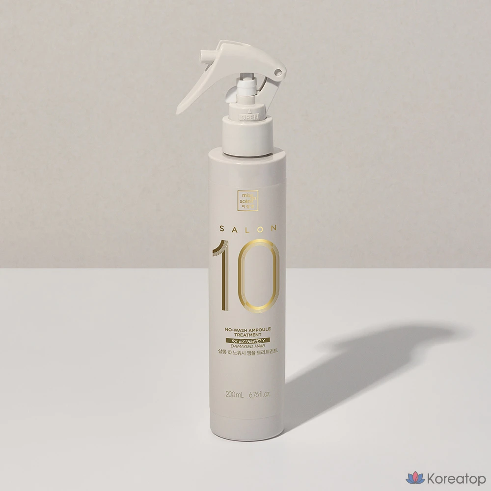 Ампульная сыворотка Mise en Scene Salon 10 No Wash Ampoule Treatment, 200 мл, 1 шт.