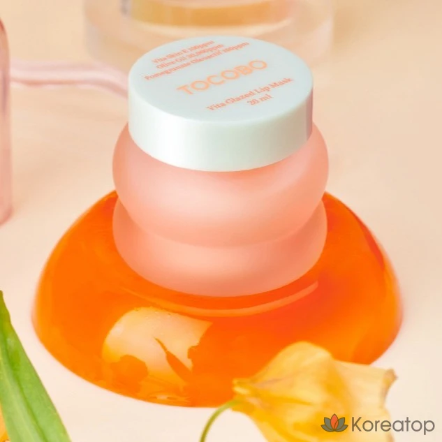 Бальзам для губ Tocobo Vita Glazed Lip Mask, 20 мл, 5 шт., фото 3