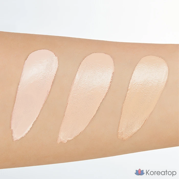 Фундация The Saem Eco Soul Vegan Silk Glam Foundation, оттенок 21 Light Beige, 30 мл, 1 шт., фото 2