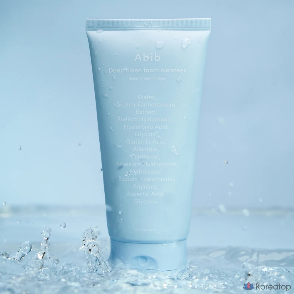 Пенка для умывания Abib Deep Clean Foam Cleanser Moisture Hyaluron Foam, 150 мл, 1 шт.