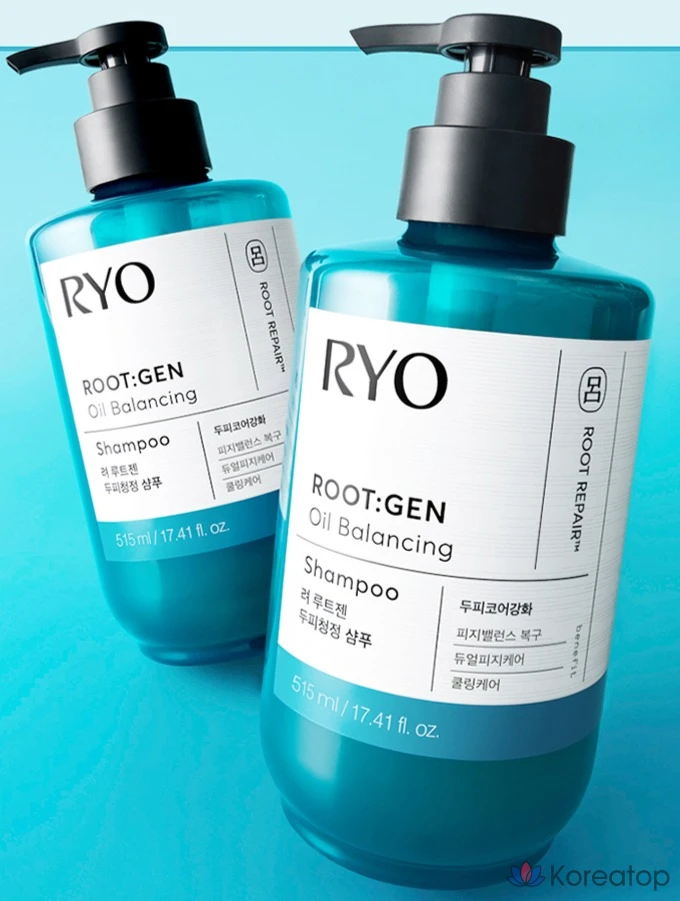 Шампунь Ryo Rootgen Scalp Core Strengthening Scalp Purifying Shampoo, 515 мл, 1 шт.