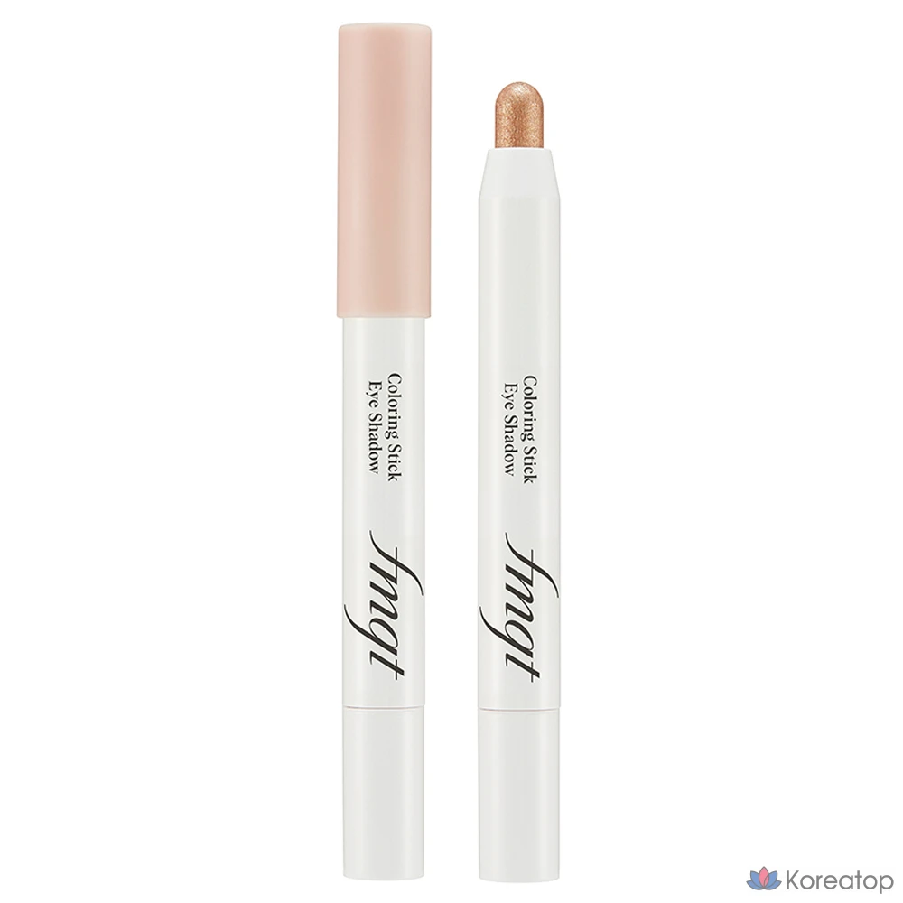 Стик для век FMGT E Coloring Stick Eyeshadow, оттенок 01 New White Peach, 1 шт.