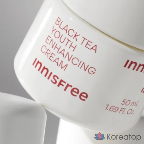Крем для лица Innisfree Black Tea Youth Enhancing Cream, 50 мл, 1 шт., фото 4