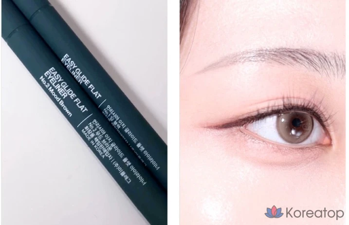 Подводка для глаз Unleashia Easy Glide Flat Eyeliner, оттенок Mood Brown, 0.15 г, 1 шт.