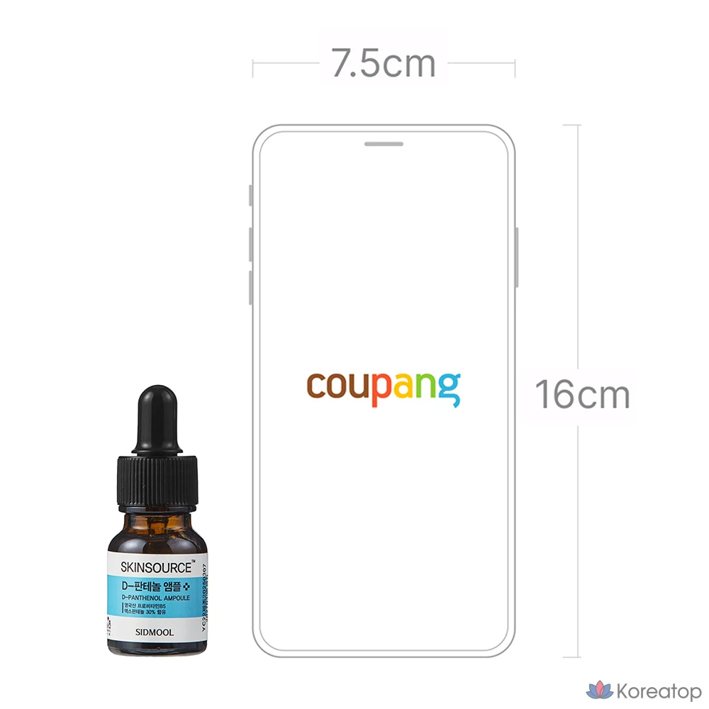Ампульная сыворотка Sidmool Skin Source D Panthenol Ampoule, 12 мл, 1 шт.