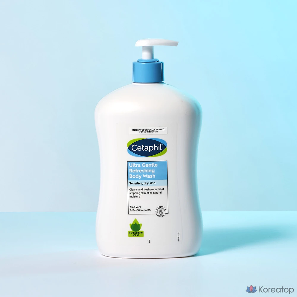 Гель для душа Cetaphil Ultra Gentle Refreshing Body Wash, 1 л, 1 шт.