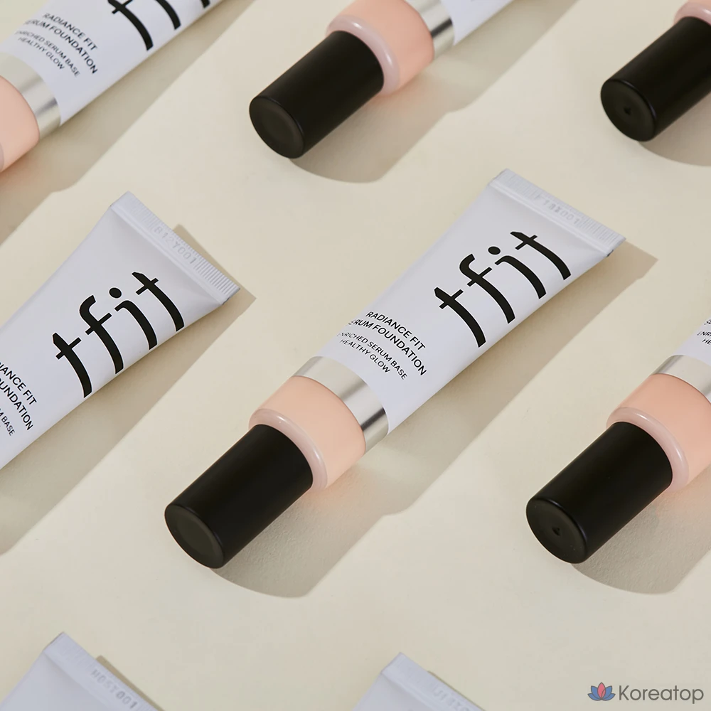 Тональная основа TFIT Radiance Fit Serum Foundation, оттенок N4.5 Camel, 30 г, 1 шт., фото 5