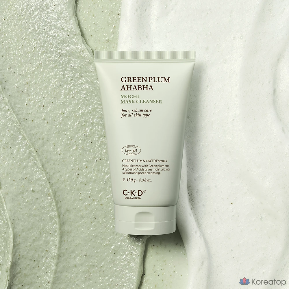 Пенка для умывания CKD Chong Kun Dang Green Plum AHA Foam Cleanser, 130 г, 1 шт.