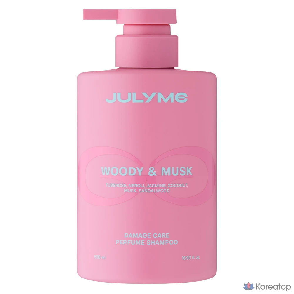Шампунь JUL7ME Daily Repair Protein Damaged Hair Perfume Shampoo Woody & Musk, 500 мл, 1 шт.