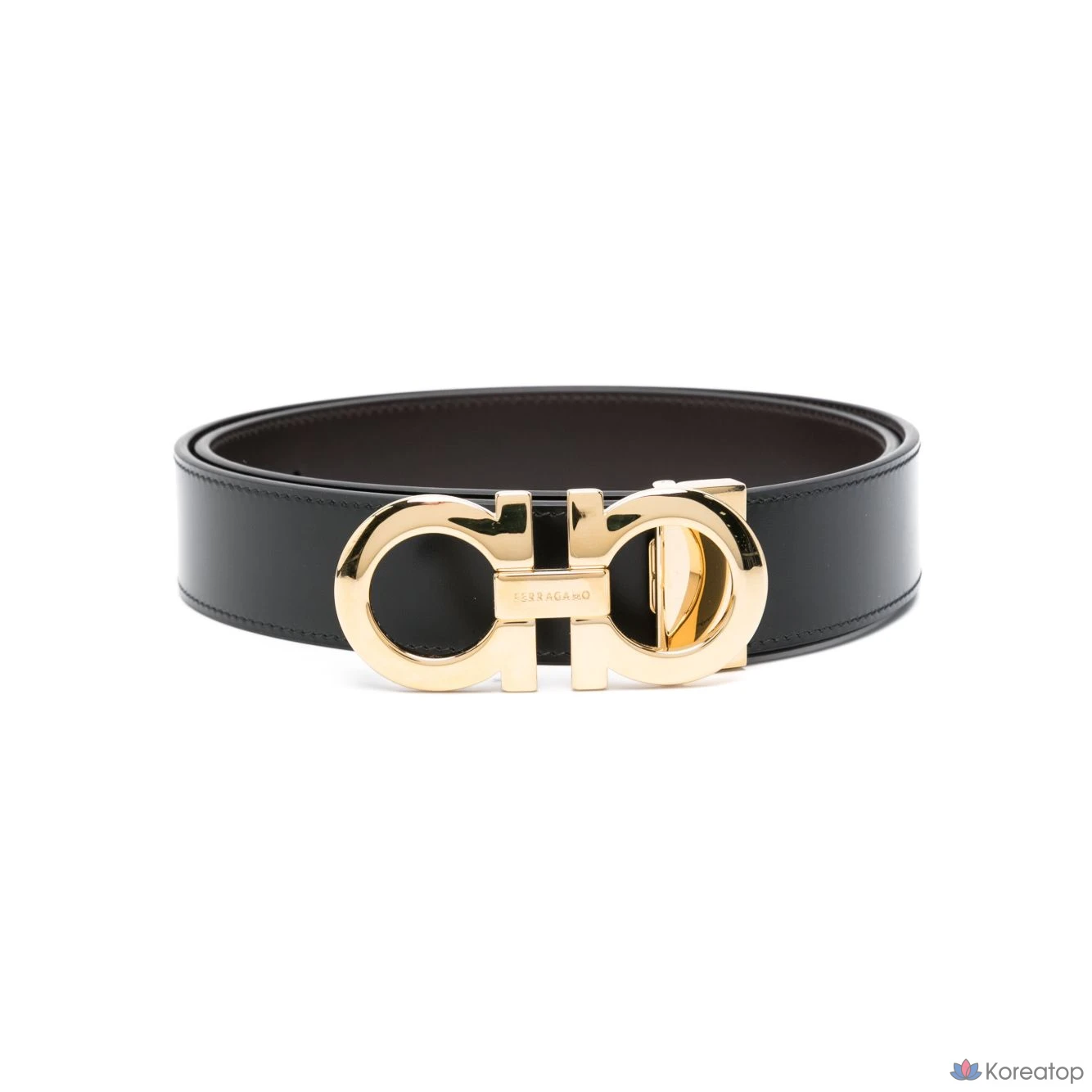 Ремень Ferragamo Gancini Reversible Leather