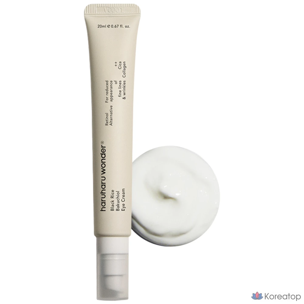 Крем для век Haruharu Wonder Black Rice Bakuchiol Eye Cream, 20 мл, 1 шт.